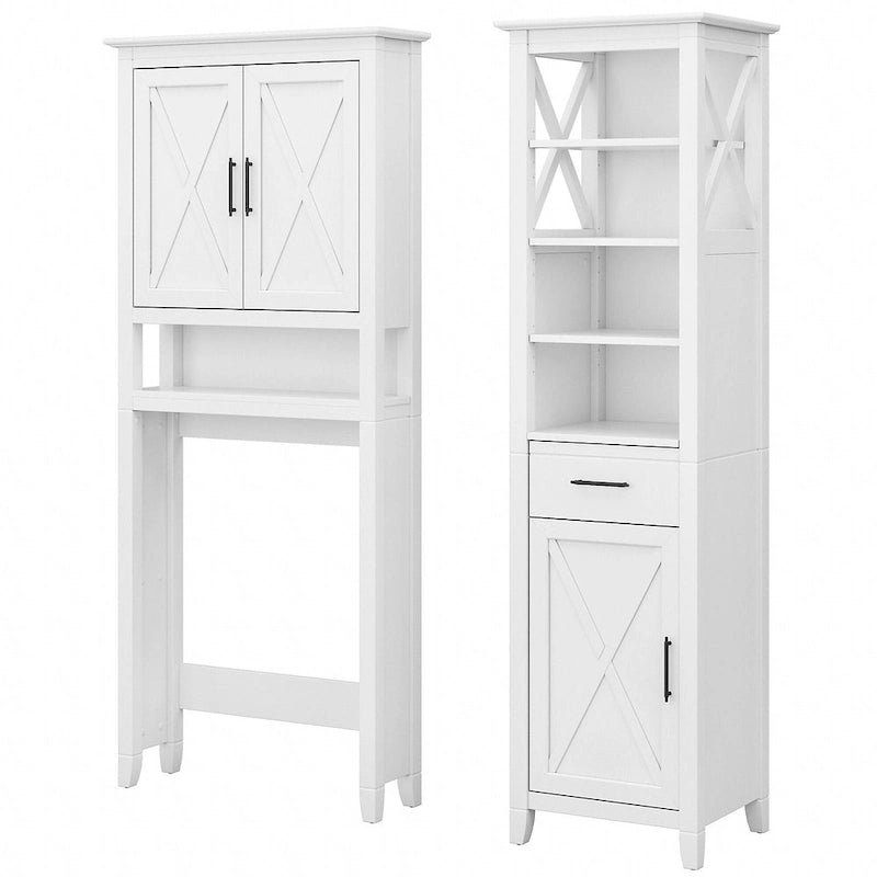 Hoher Wäscheschrank und platzsparende Aufbewahrung