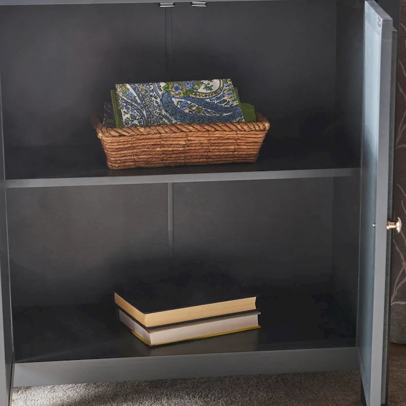 Firwood Spiegelschrank mit Doppeltür, Anthrazit