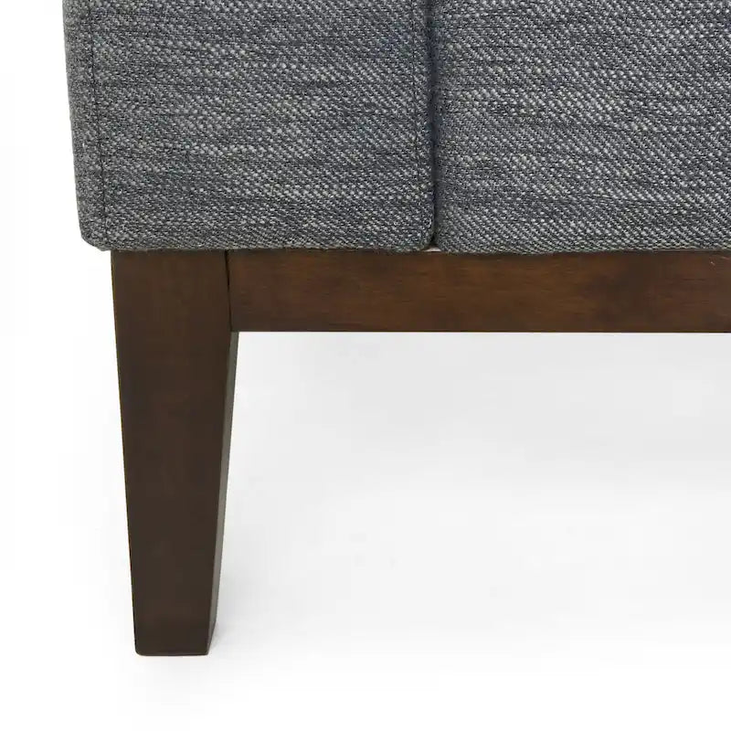 Stoff-3-Sitzer-Sofa im modernen Stil mit Zierkissen