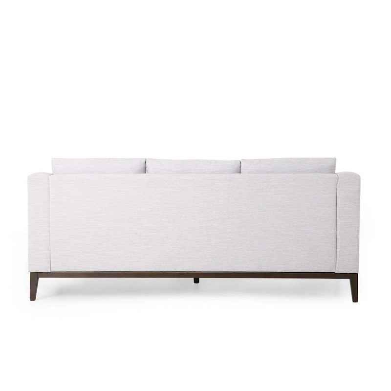 Stoff-3-Sitzer-Sofa im modernen Stil mit Zierkissen