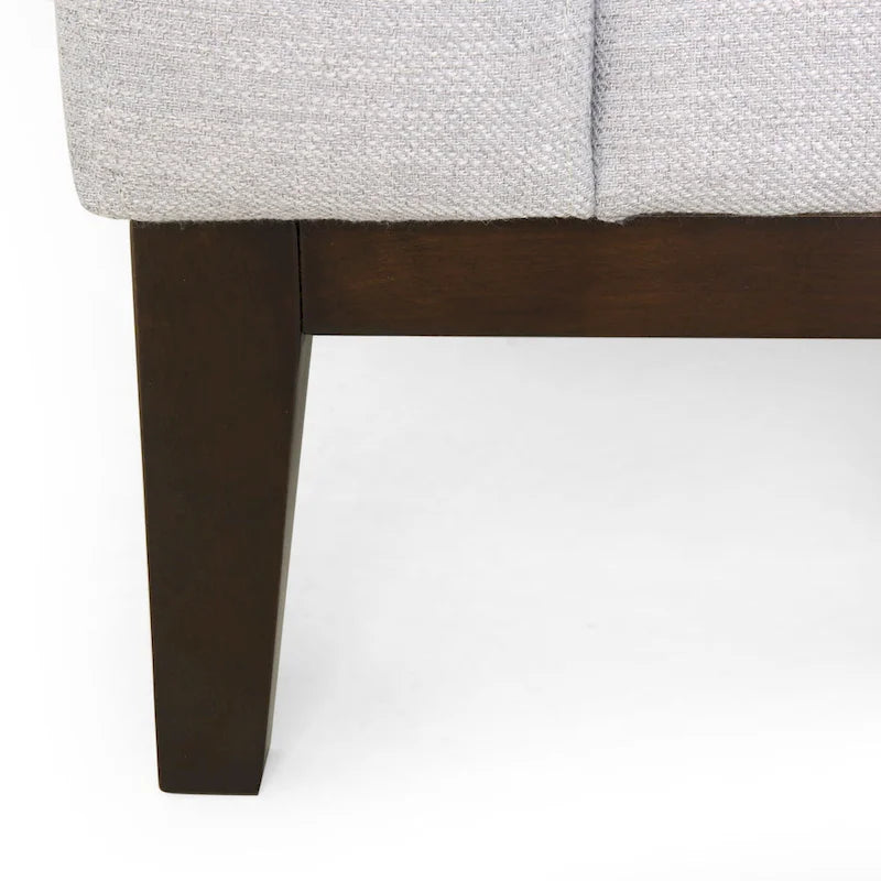 Stoff-3-Sitzer-Sofa im modernen Stil mit Zierkissen