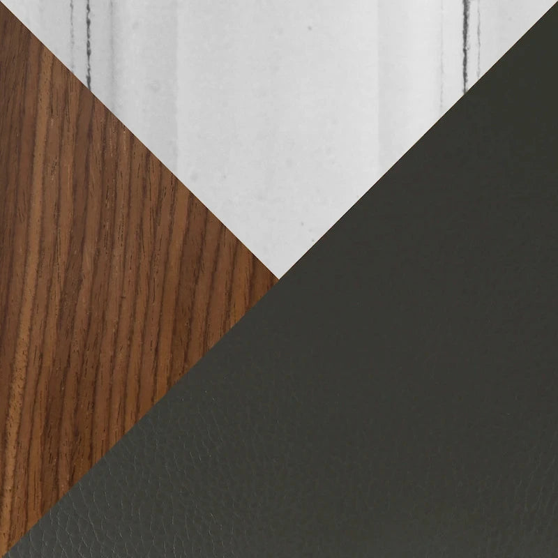 Mid-Century Modern Barhocker 2er-Set mit Drehsitz