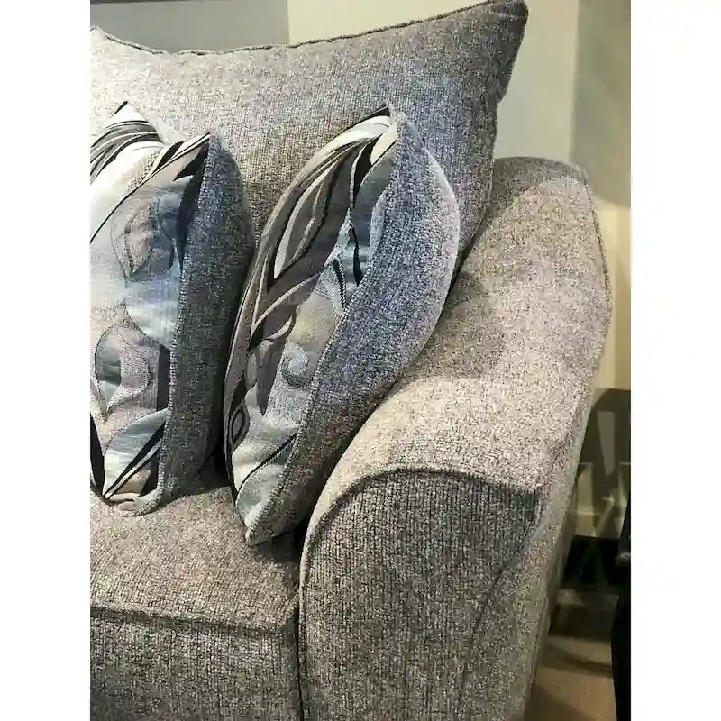 Stoff-Loveseat mit Kissenrücken