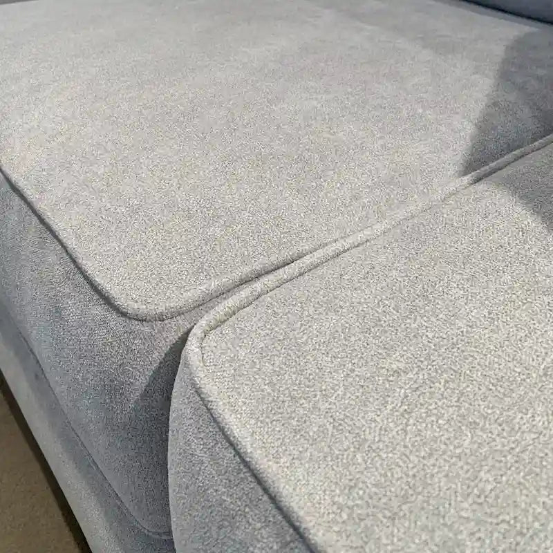 Stoff-Loveseat mit Kissenrücken