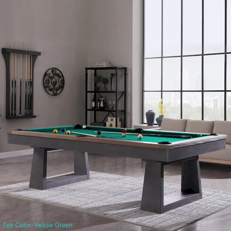 8ft Industrie-Billardtisch aus Schiefer
