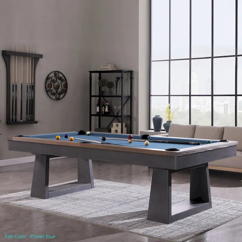 8ft Industrie-Billardtisch aus Schiefer