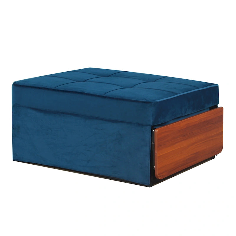 Zusammengebaute Cabrio Cocktail-Ottomane mit Futonfunktion