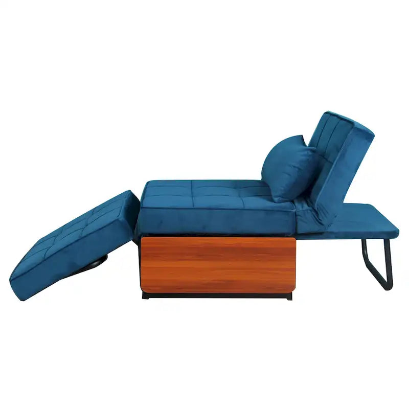 Zusammengebaute Cabrio Cocktail-Ottomane mit Futonfunktion