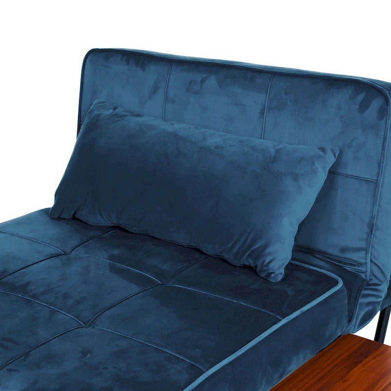 Zusammengebaute Cabrio Cocktail-Ottomane mit Futonfunktion