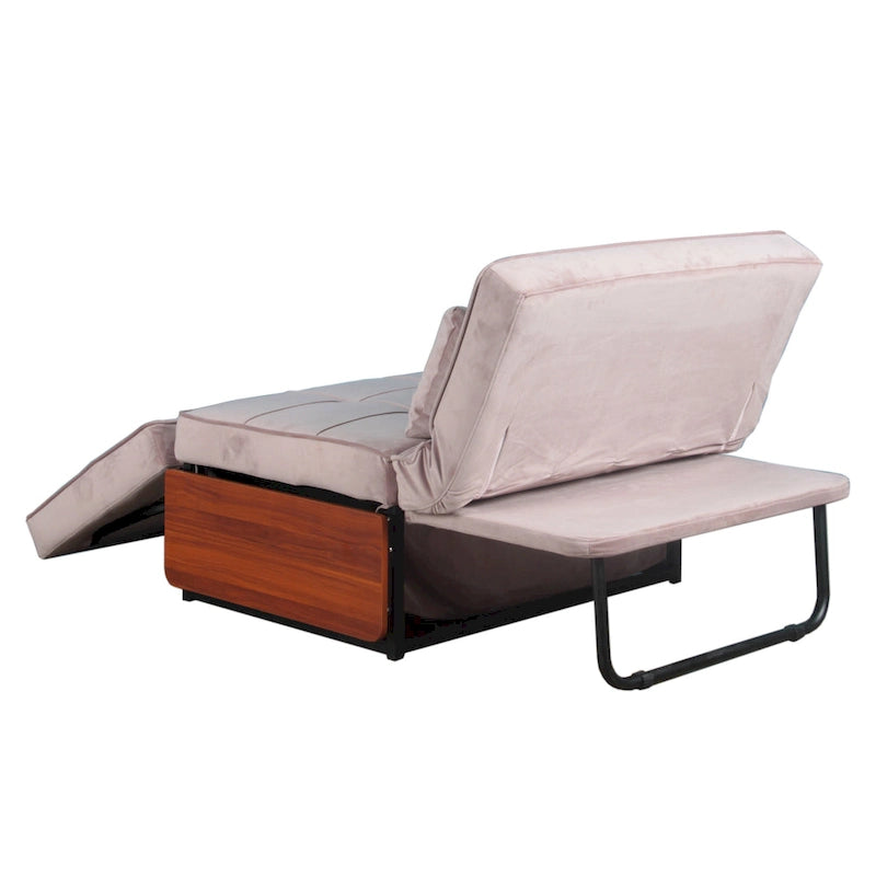 Zusammengebaute Cabrio Cocktail-Ottomane mit Futonfunktion