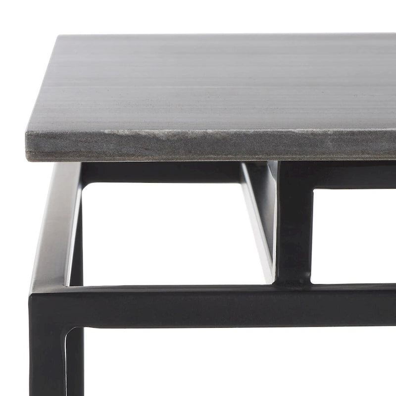 Akzenttisch, rechteckig, mit einer Ablage, 24" L x 14" T x 24" H