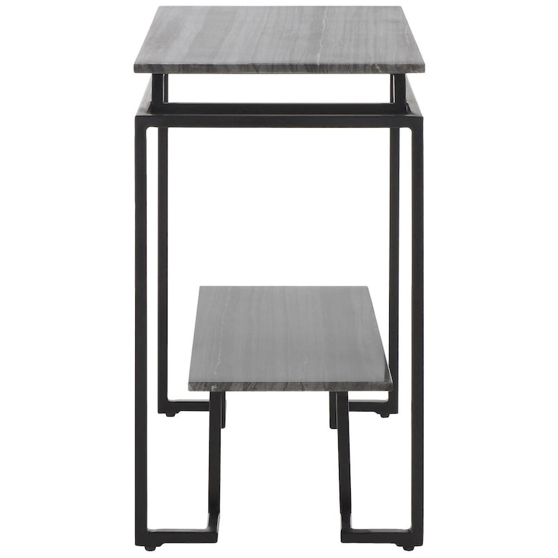 Akzenttisch, rechteckig, mit einer Ablage, 24" L x 14" T x 24" H