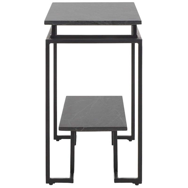 Akzenttisch, rechteckig, mit einer Ablage, 24" L x 14" T x 24" H
