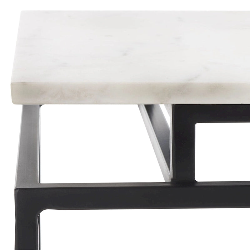 Akzenttisch, rechteckig, mit einer Ablage, 24" L x 14" T x 24" H